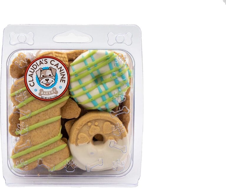 Claudia's Canine Bakery Everyday Dog Cookie Clamshell, 6 Ounces, Baked in The USA