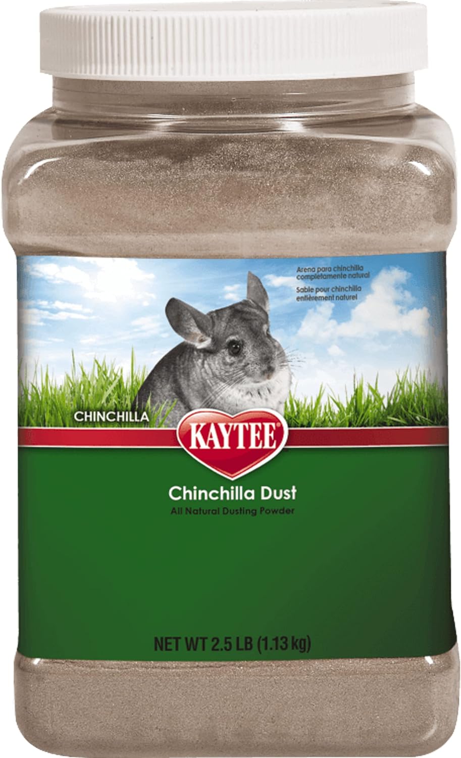 Kaytee Chinchilla All Natural Dusting Powder, 2.5 Lb Kaytee Chinchilla All Natural Dusting Powder, 2.5 lb