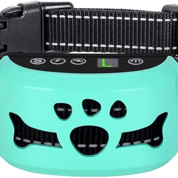 Dog Bark Collar, Anti Bark Collars for Large Medium Small Dogs with 7 Level Sensitivity Adjustable and 4 Stop Barking Modes, Rechargeable Bark Collar No Shock for Dogs with Beep Vibration Shock