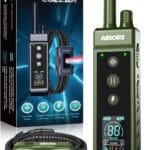 Dog Shock Collar - 4300FT Dog Training Collar with Remote,Shock-Lock,Light for Night Walks, Innovative IPX7 Waterproof with 4 Training Modes, Rechargeable E-Collar for 8-150 LBS