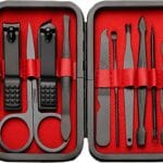 Nail Clippers Set, 10 PCS Professional Manicure Set and Pedicure Kit with Travel Case,Stocking Stuffers, Christmas Gift for Men and Women