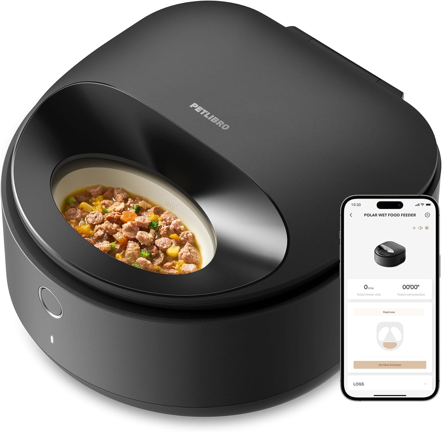 PETLIBRO Automatic Cat Feeder Wet Food Refrigerated New Upgraded APP Control,3 Days Freshness 3 Meals,Semiconductor Cooling&Quick Chills Wet Food Dispenser,Polar WiFi Timed Auto Pet Feeder for Cat Dog PETLIBRO Automatic Cat Feeder Wet Food Refrigerated New Upgraded APP Control,3 Days Freshness 3 Meals,Semiconductor Cooling&Quick Chills Wet Food Dispenser,Polar WiFi Timed Auto Pet Feeder for Cat Dog