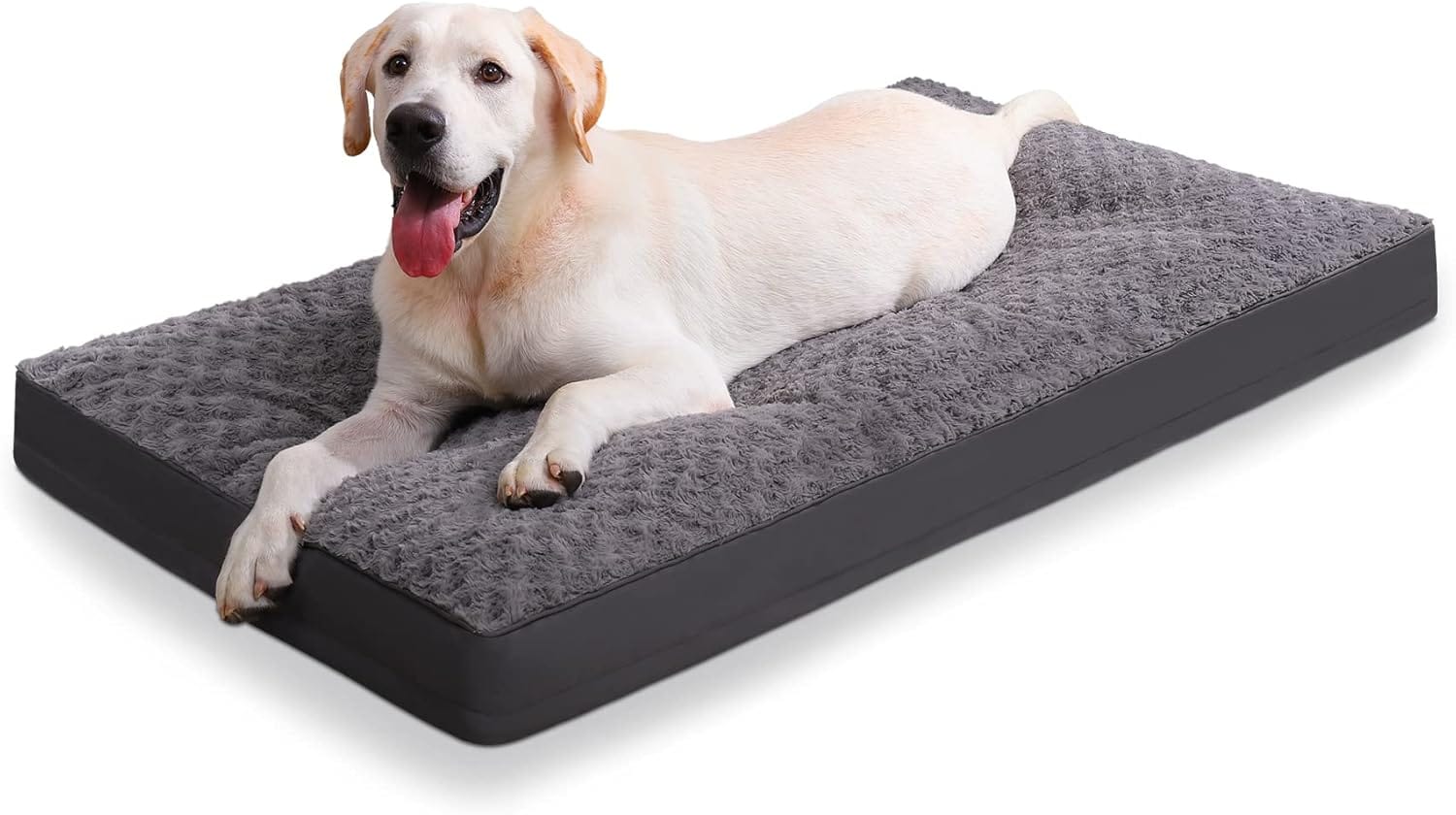 Dog Crate Bed Waterproof Dog Beds For Medium Dogs Rose Velvet Soft Fluffy Washable Dog Bed With Removable Cover & Anti Slip Bottom, 35 X 22 Inch, Gray Dog Crate Bed Waterproof Dog Beds for Medium Dogs Rose Velvet Soft Fluffy Washable Dog Bed with Removable Cover & Anti-Slip Bottom, 35 x 22 Inch, Gray