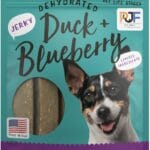 Pet Jerky Factory Premium Duck and Blueberry 12 oz. Dog Jerky Treats | 100% Human Grade | USA Made | High Protein | Grain Free | Limited Ingredients | No Filler | BHA-BHT Free | Soft-Tender