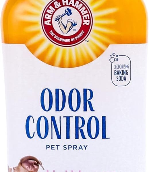 Arm & Hammer for Pets Super Deodorizing Spray for Dogs | Best Odor Eliminating Spray for All Dogs & Puppies | Fresh Kiwi Blossom Scent That Smells Great, 8 Ounces