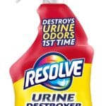 Resolve Urine Destroyer Spray  Pet Stain and Odor Remover, Carpet Cleaner Solution for Cat and Dog Urine, 32 Fl Oz