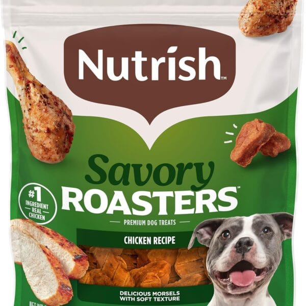 Nutrish Savory Roasters Chicken Recipe Premium Dog Treats, 30 oz. Pouch (Rachael Ray)