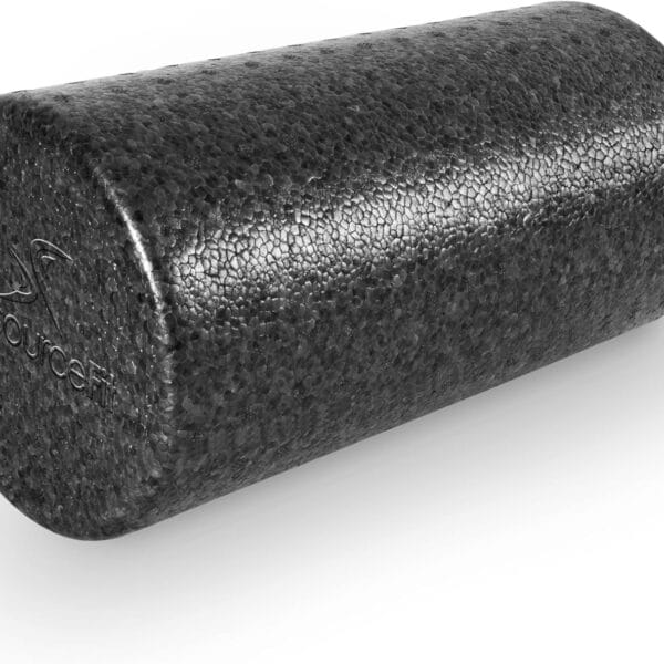 ProsourceFit High Density Foam Rollers 18 - inches Long, Firm Full Body Athletic Massager for Back Stretching, Yoga, Pilates, Post Workout Trigger Point Release, Purple