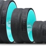 3 Pack Back Roller- Yoga Wheel for Back Pain Reliefn & Stretching, Back Wheel for Deep Tissue Massage, Foam Roller for Physical Therapy & Exercise