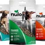 Nulo Trainers Variety Flavors Grain-Free Low-Calorie Healthy Dog & Puppy Training Treats, 4 Ounce Pouch, Pack of 3