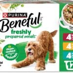 Purina Beneful Gravy Wet Dog Food Variety Pack, Prepared Meals Stew - (12) 10 oz. Tubs