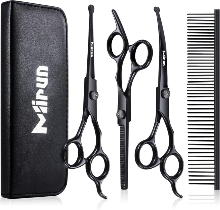 Dog Grooming Scissors Black 3