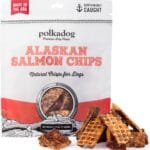 Polkadog Crunchy Alaskan Salmon Chips  Single Ingredient Dog Treats with Wild-Caught Salmon  All Natural, Grain-Free, Lean Protein & Omega-3 Rich Snacks for Dogs  Handcrafted in USA - 2.75 oz
