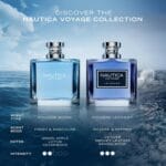 Nautica Voyage Eau De Toilette, Cologne and Fragrance For Men, Fresh, Romantic, Fruity Scent Woody, Aquatic Notes of Apple, Water Lotus, Cedarwood, and Musk Ideal Day Wear, Long Lasting 6.7Fl oz