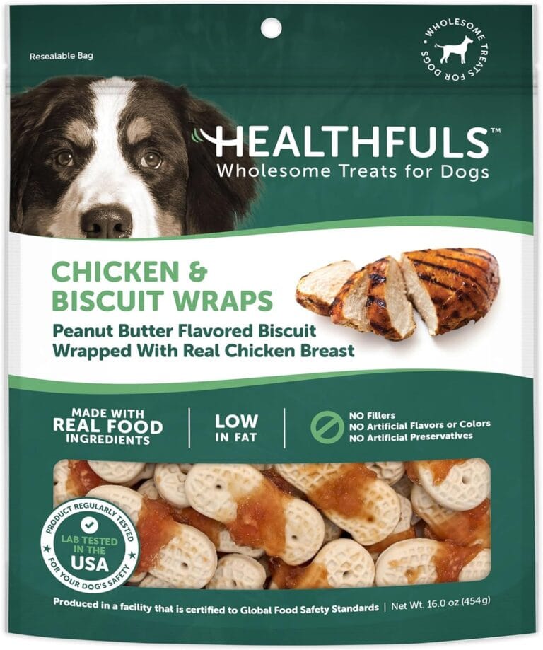 Healthfuls Chicken & Peanut Butter Flavored Dog Biscuits, 16oz