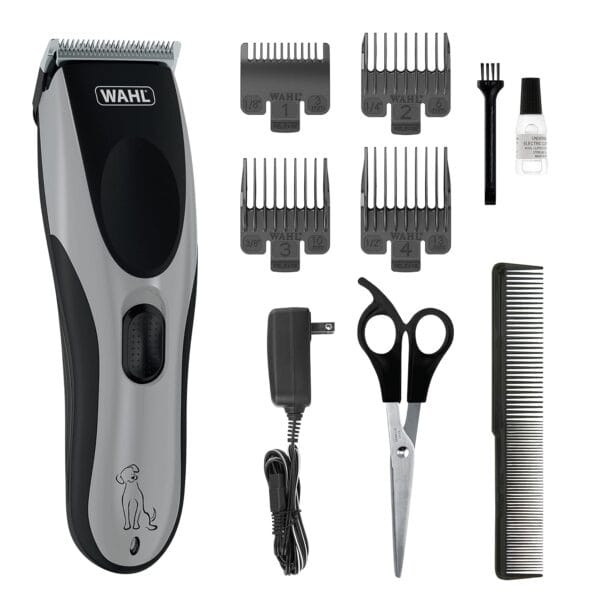 Wahl Easy Pro for Pets, Rechargeable Dog Grooming Kit  Electric Dog Clippers for Dogs & Cats with Fine to Medium Coats - Model 9549