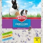 Kaytee Clean & Cozy Lavender Paper Bedding For Pet Guinea Pigs, Rabbits, Hamsters, Gerbils, and Chinchillas, 49.2 Liters