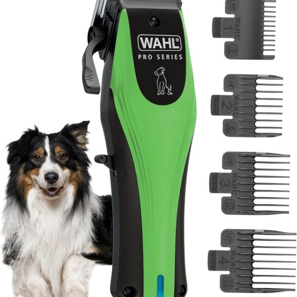 Wahl Pro Series Lithium Ion Cordless Dog Grooming Kit  Rechargeable, Heavy-Duty Dog Clippers for Thick Coats  Model 3025854