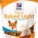 Hill's Natural Baked Light Biscuits, All Life Stages, Great Taste, Mini Dog Treats, Chicken, 8 oz Bag