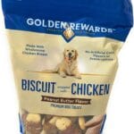 Golden Rewards Peanut Butter Flavored Biscuits Wrapped with Chicken, for Dogs, Made with Real Chicken Breast, 16 Oz