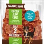 Waggin' Train Chicken Jerky Curls Limited Ingredient, High Protein, Grain Free Dog Jerky Treat - 16 oz. Pouch