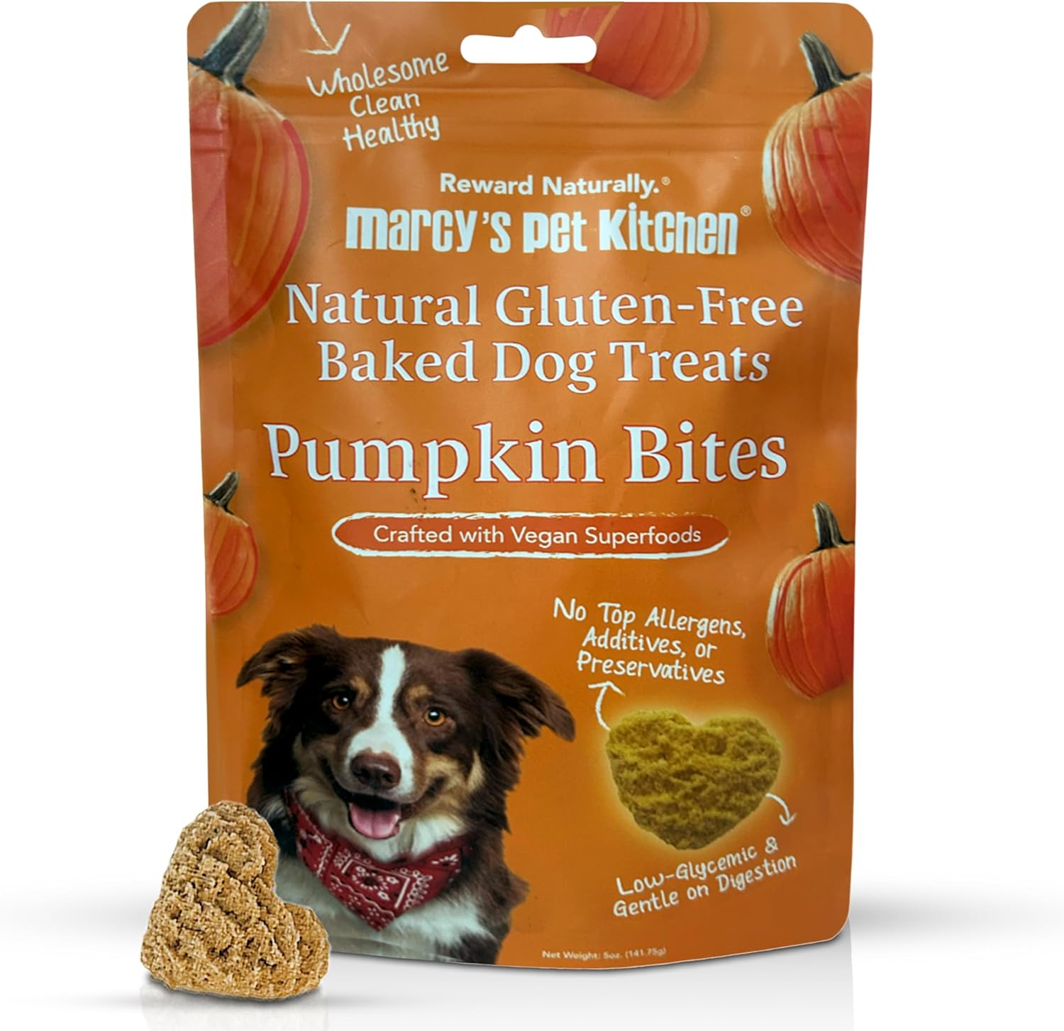 Marcy's Pet Kitchen- Diabetic All Natural, Crunchy, Pumpkin Biscuit Dog Treats - No Preservatives-Crunchy Approved- Vegan, Gluten Free, Human Grade, Made in The USA, Healthy Pumpkin Dog Treats Marcy's Pet Kitchen- Diabetic All Natural, Crunchy, Pumpkin Biscuit Dog Treats - No Preservatives-Crunchy Approved- Vegan, Gluten Free, Human Grade, Made in The USA, Healthy Pumpkin Dog Treats