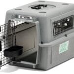 Petmate Sky Kennel - For Air and Travel, Airline Compliant Dog Crate for Pets up to 15 lbs, Heavy Duty Dog Kennel, Made in the USA- 21 Inches
