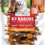 Pur Luv Dog Treats, K9 Kabobs Made with Real Chicken, Duck, and Sweet Potato, 12 Ounces, Dog Snacks, Healthy, Easily Digestible, Long-Lasting, High Protein Treat, Satisfies Urge to Chew