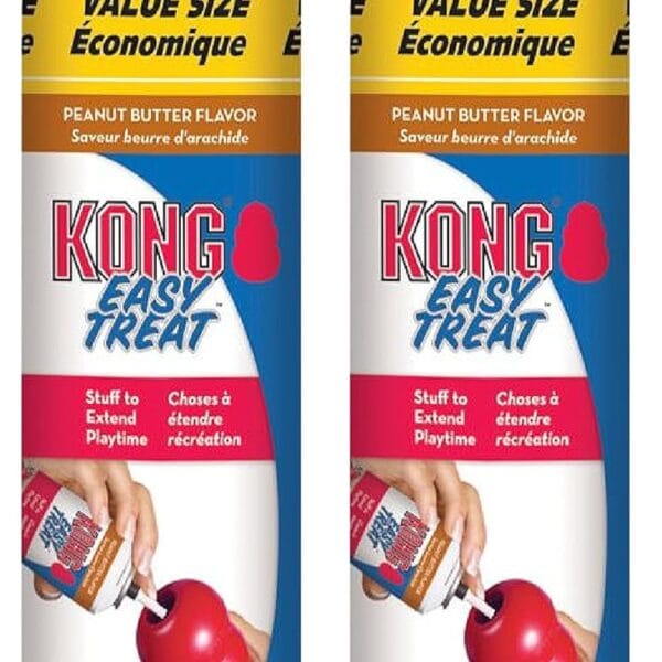 KONG Easy Treat Peanut Butter 14 oz - Pack of 2