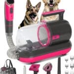 S7 Dog Grooming Vacuum Kit with Nail Grinder,1.5L Dust Cup,Dog Hair Vacuum for Shedding,Grooming Tools for Dogs,Home Cleaning