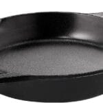 Utopia Kitchen Cast Iron Frying Pan 12 Inch, Cast Iron Chefs Pan, Pre Seasoned Skillet, Safe Grill Cookware for Indoor & Outdoor Use, Black