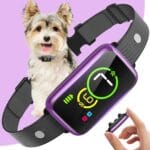 Smart Dog Bark Collar, Automatic Stop Bark Collar for Large, Medium, Small Dogs, Safe & Humane Barking Collar with Beep, Vibration & 7 Adjustable Sensitivity, Anti Barking Device IP67 Waterproof