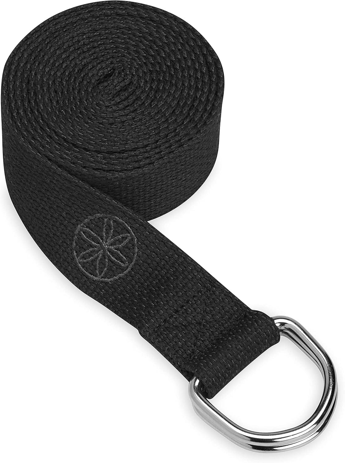 Gaiam Yoga Strap Premium Athletic Stretch Band With Adjustable Metal D Ring Buckle Loop | Exercise & Fitness Stretching For Yoga, Pilates, Physical Therapy, Dance, Gym Workouts Gaiam Yoga Strap Premium Athletic Stretch Band with Adjustable Metal D-Ring Buckle Loop | Exercise & Fitness Stretching for Yoga, Pilates, Physical Therapy, Dance, Gym Workouts