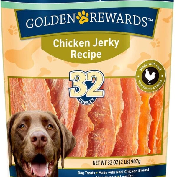 Golden Rewards Chicken Jerky Dog Treat, 32 oz