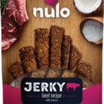 Nulo Premium Jerky Strips Dog Treats, Grain-Free High Protein Jerky Strips made with BC30 Probiotic to Support Digestive & Immune Health 5 Ounce (Pack of 1)