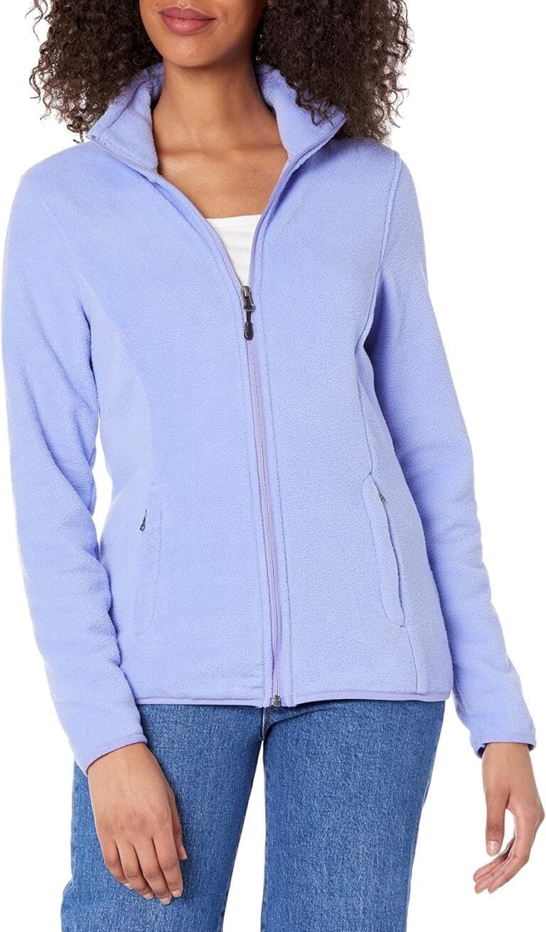 Amazon Essentials Women's Classic-Fit Full-Zip Polar Soft Fleece Jacket (Available in Plus Size)