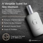 PB ParfumsBelcam G eu Eau de Toilette Perfume Spray for Men – 3.4 Fl Oz Affordable Long Lasting Cologne, Modern Masculine Scent with Woody Citrus Fragrance Made with Premium Oils for All Day Use
