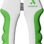 Andis 68575 Animal Nail Cutter for Small Breeds - Stainless Steel Blades with Sharp Efficiency - Designed for Repeated Use & Recommended by Pet Trainers  Medium Size & White/Green
