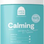 Open Farm Calming Chews, Dog Supplement, Dog Vitamins, Promote Calmness and Reduce Anxiousness Using Traceable and Vet-Approved Ingredients, 12.7 oz, 90 Count