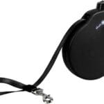 Alcott Adventure Retractable Reflective Belt Leash  16 Feet  Extra Large for Dogs up to 150 lbs  Durable & Comfortable Dog Leash with Brake + Lock Mechanism