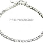 Herm Sprenger Medium Choke Chain 20" with | For Neck Size Up To 17"