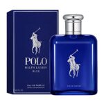 RALPH LAUREN FRAGRANCES Polo Blue – Eau de Parfum – Men’s Cologne – Aquatic & Fresh – With Citrus, Bergamot, and Vetiver – Medium Intensity – 4.2 Fl Oz