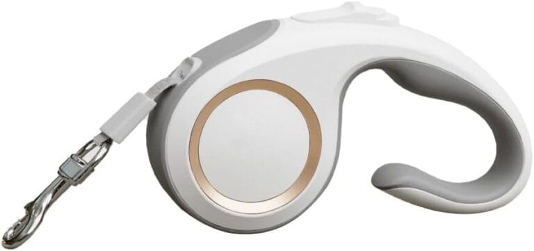 Marchul Retractable Dog Leash-Up to 70lb, 16 ft Dog Walking Leash for Small Medium Dogs, 360 Tangle Free (16ft, Grey)