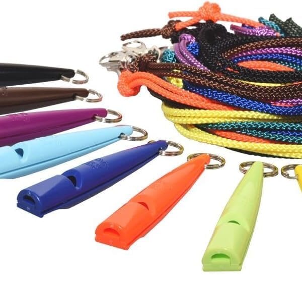ACME 211.5 Professional Dog Training Whistle with Lanyard. BPA-Free Plastic. 90 dBA. Standardized 5400Hz Frequency for Larger Breeds. Weatherproof. Made in The UK (Glow in The Dark)