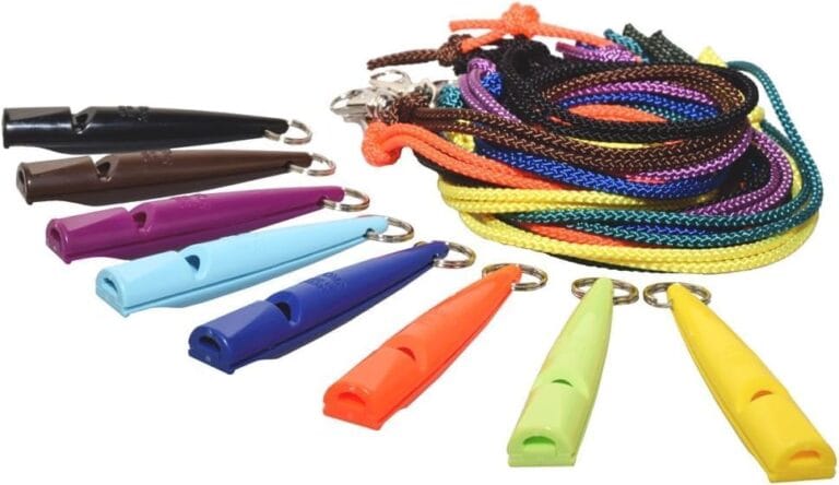 ACME 211.5 Professional Dog Training Whistle with Lanyard. BPA-Free Plastic. 90 dBA. Standardized 5400Hz Frequency for Larger Breeds. Weatherproof. Made in The UK (Glow in The Dark)
