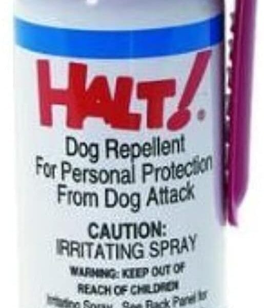 Halt II Dog Repellent Spray Repeller 1.5 oz Personal Protector Stop Agressive Dog Attack