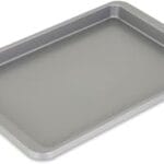 KitchenAid 9x13in Nonstick Aluminized Steel Baking Sheet, Contour Silver