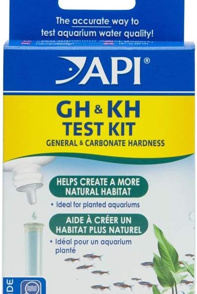 API GH & KH TEST KIT Freshwater Aquarium Water Test Kit, 2.5 oz.