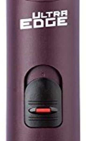Andis 22685 Professional UltraEdge Super 2-Speed Detachable Blade Clipper  Rotary Motor with Shatter-Proof Housing, Runs Calm & Silent, 14-Inch Cord - For All Coats & Breeds - 120 Volts, Burgundy