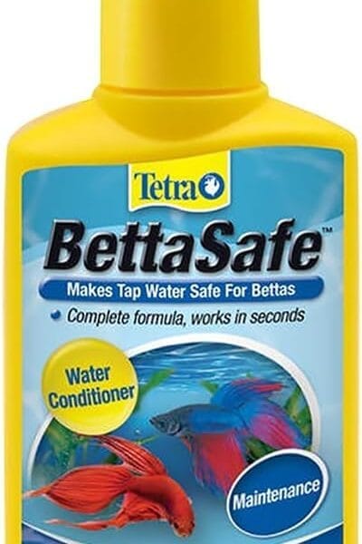 Tetra BettaSafe, Aquarium Water Conditioner For Bettas, 1.69-Ounce, 50ml, Golds & Yellows (16837)